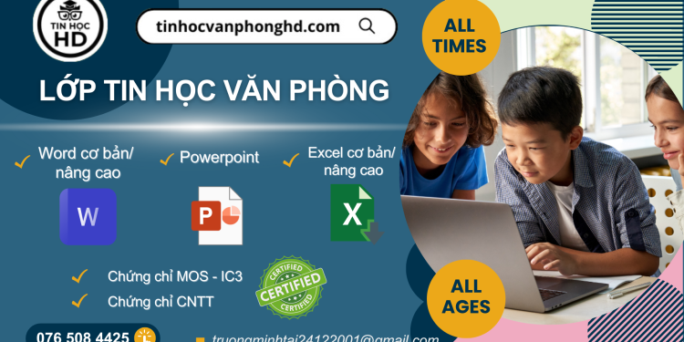 Khóa học Tin Học Văn Phòng Cơ Bản – Nền tảng cho sự thành công!