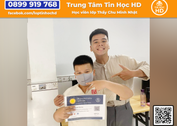 Khóa Học Lập Trình Scratch tại Trung Tâm Tin Học HD