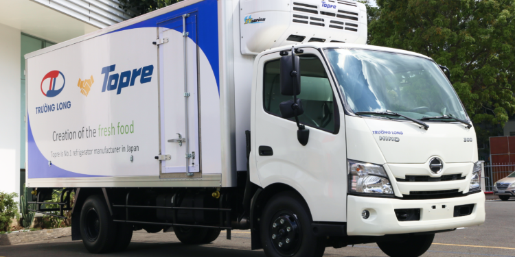 Dự án Tiếp thị số với Xe Tải Hino Trường Long – Thùng Đông Lạnh Topre